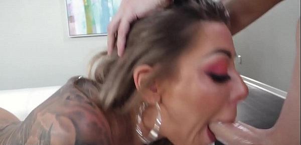  Throated - Karma Rx Gets Face Destroyed From Messy Mouth Fuck